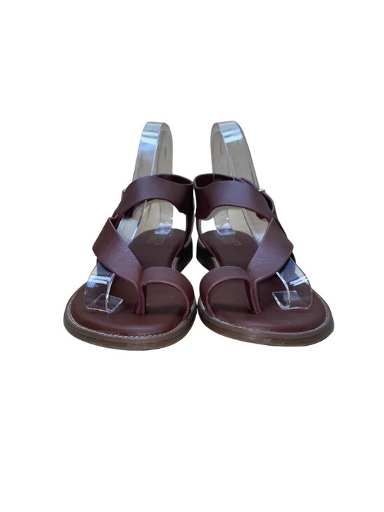 Franco Sarto Women’s Brown Leather Strappy Casual Gensi Sandals Size 8.5M main image 7